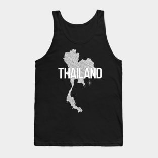 Country Wall Decor Thailand Black and White Art Canvas Poster Prints Modern Style Painting Picture for Living Room Cafe Decor World Map Tank Top